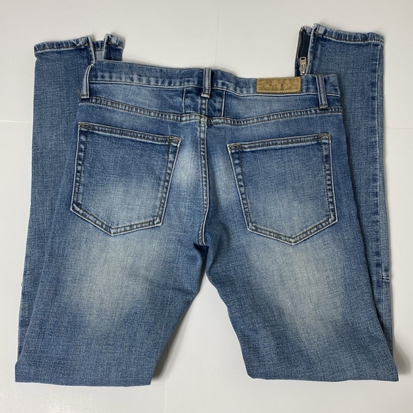 Mnml Blue Denim Skinny Jeans size 31 - Picture 3 of 11